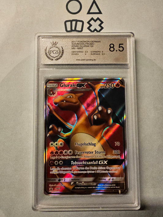 Glurak GX - PGS 8.5 (SM60 S&M Promo)