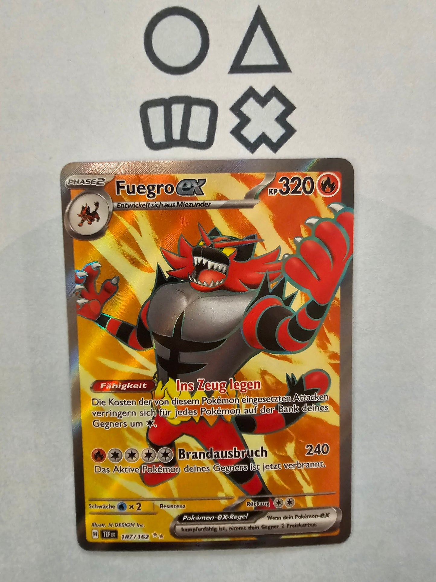 Fuegro EX - NM (TEF187 S&V Temporal Forces)