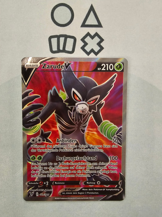 Zarude V - NM (VIV167 SWSH Vivid Voltage)