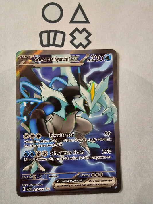 Schwarzes Kyurem EX - NM (SSP218 S&V Surging Sparks)