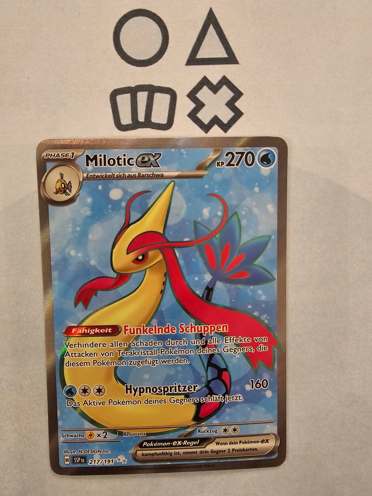 Milotic EX - NM (SSP217 S&V Surging Sparks)