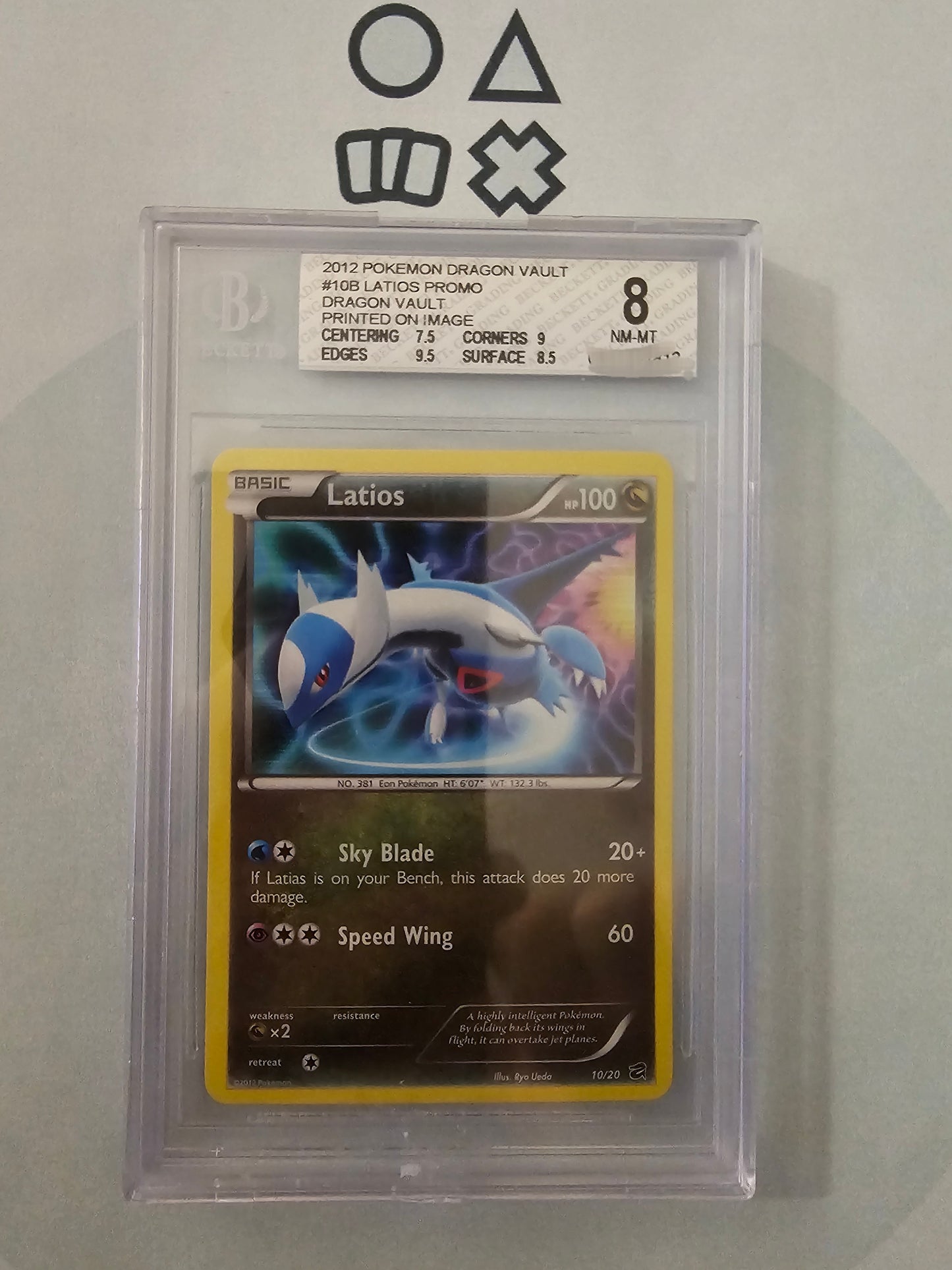 Latios - BGS 8 (DRV10B B&W Dragon Vault)