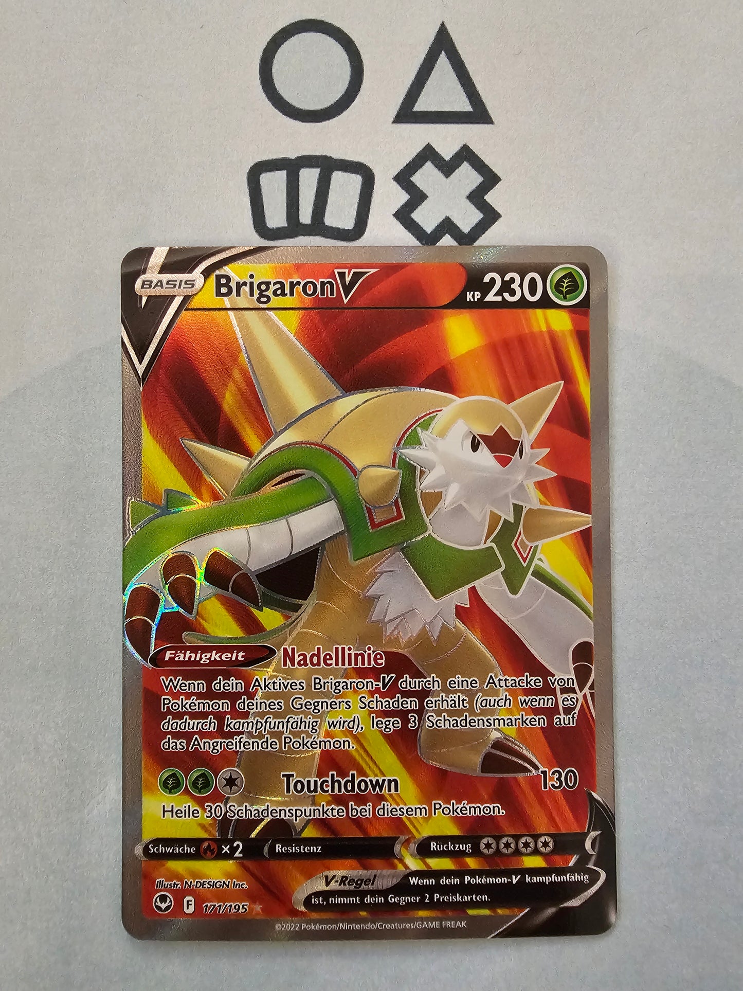 Brigaron V - NM (SIT171 SWSH Silver Tempest)