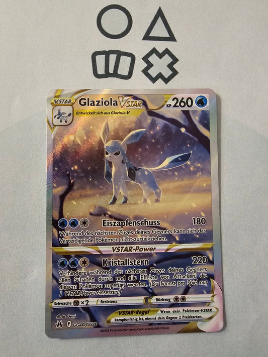 Glaziola VSTAR - NM (CRZ GG40 SWSH Crown Zenith)