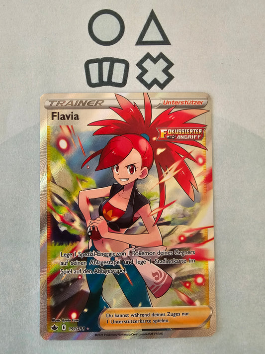 Flavia - NM (CRE191 SWSH Chilling Reign)