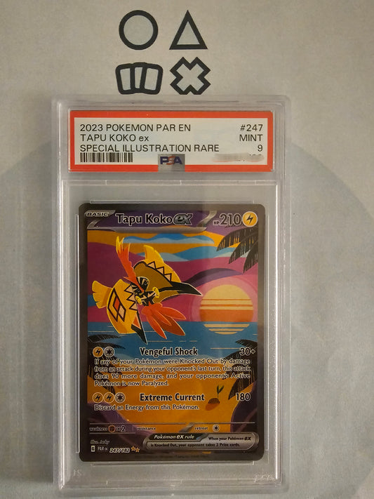 Tapu Koko EX - PSA 9 (PAR247 S&V Paradoxrift)