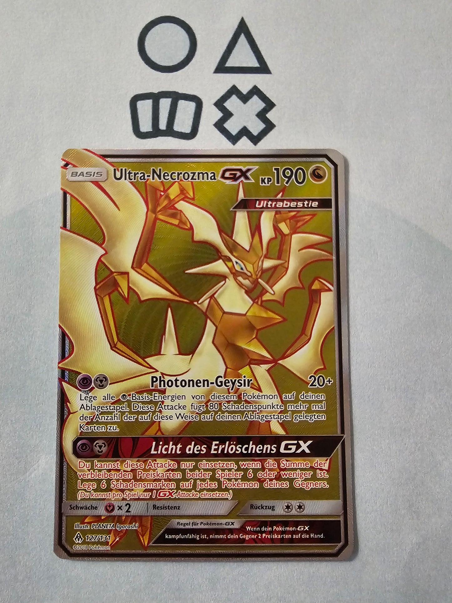 Ultra-Necrozma GX - NM (FLI127 SM Forbidden Light)
