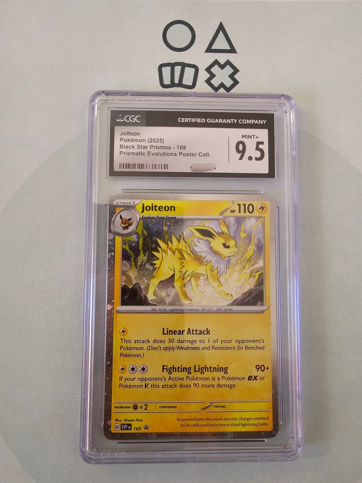 Jolteon - CGC 9.5 (SVP169 S&V Promo)