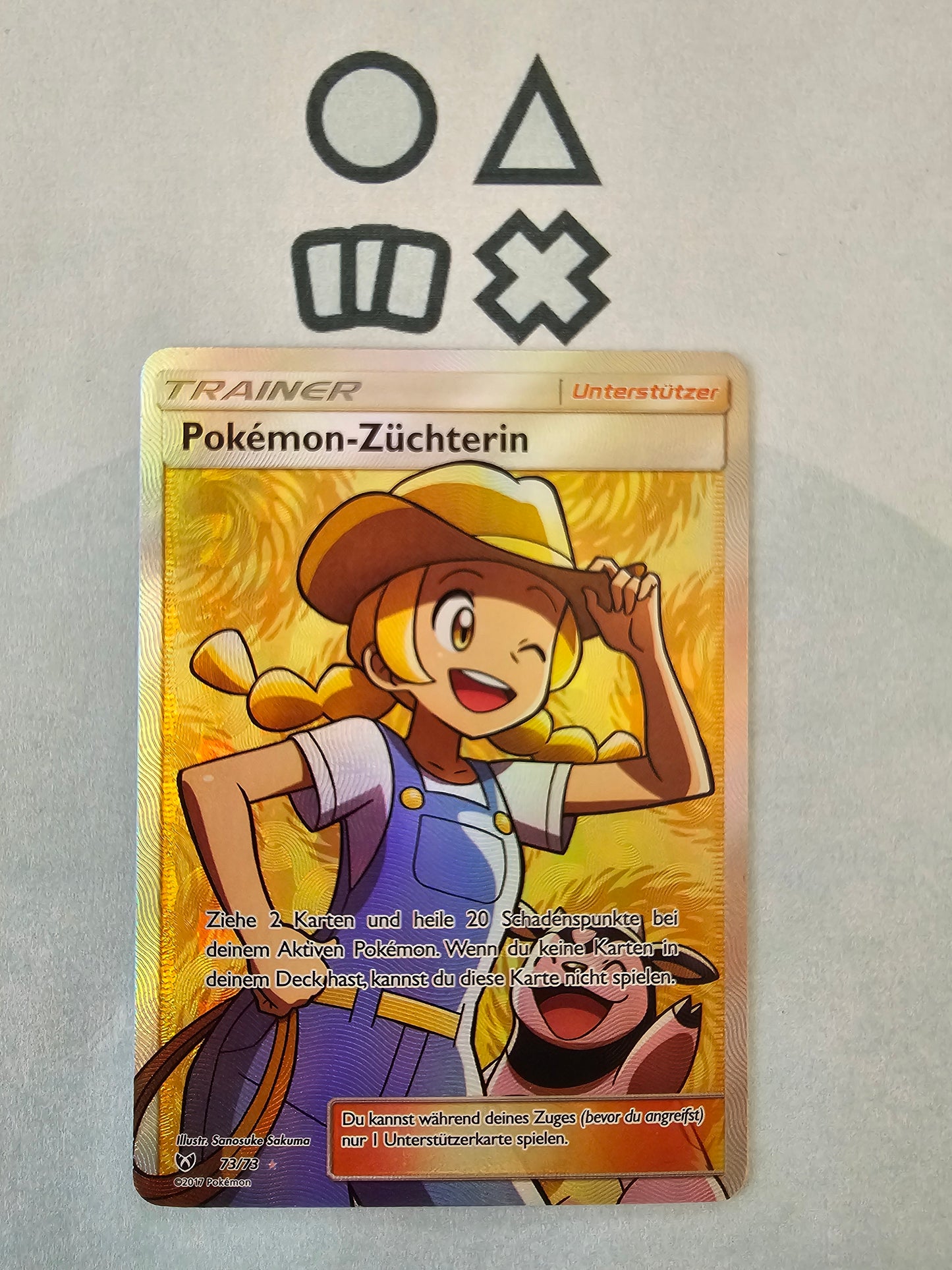 Pokémon-Züchterin - NM (SLG73 SM Shining Legends)