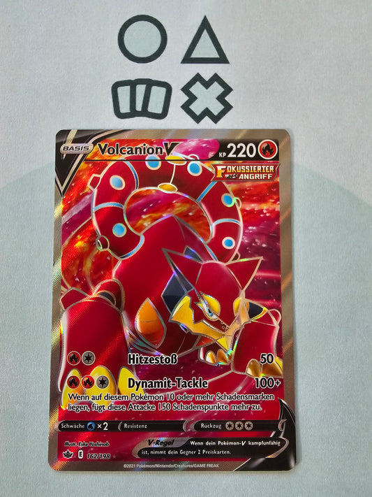 Volcanion V - NM (CRE162 SWSH Chilling Reign)
