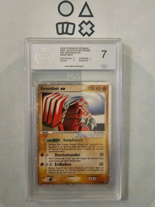 Groudon EX - PGS 7 (NP38 Nintendo Black Star Promo)