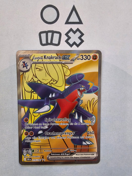 Cynthias Knakrack EX - NM (DRI215 S&V Destined Rivals)