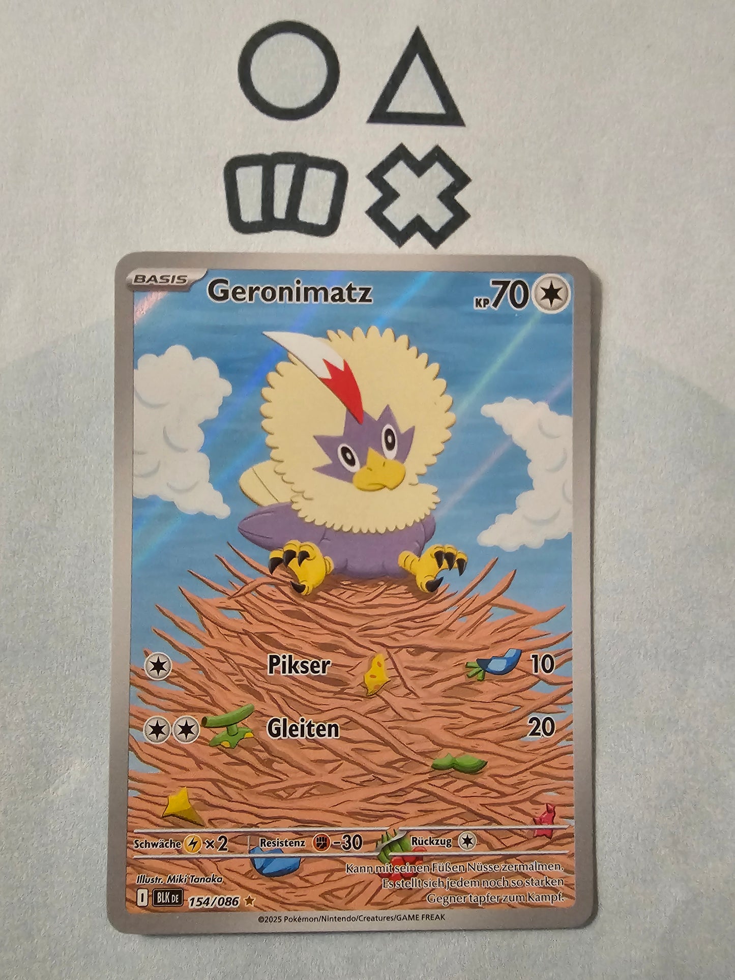 Geronimatz - NM (BLK154 S&V Black Bolt)