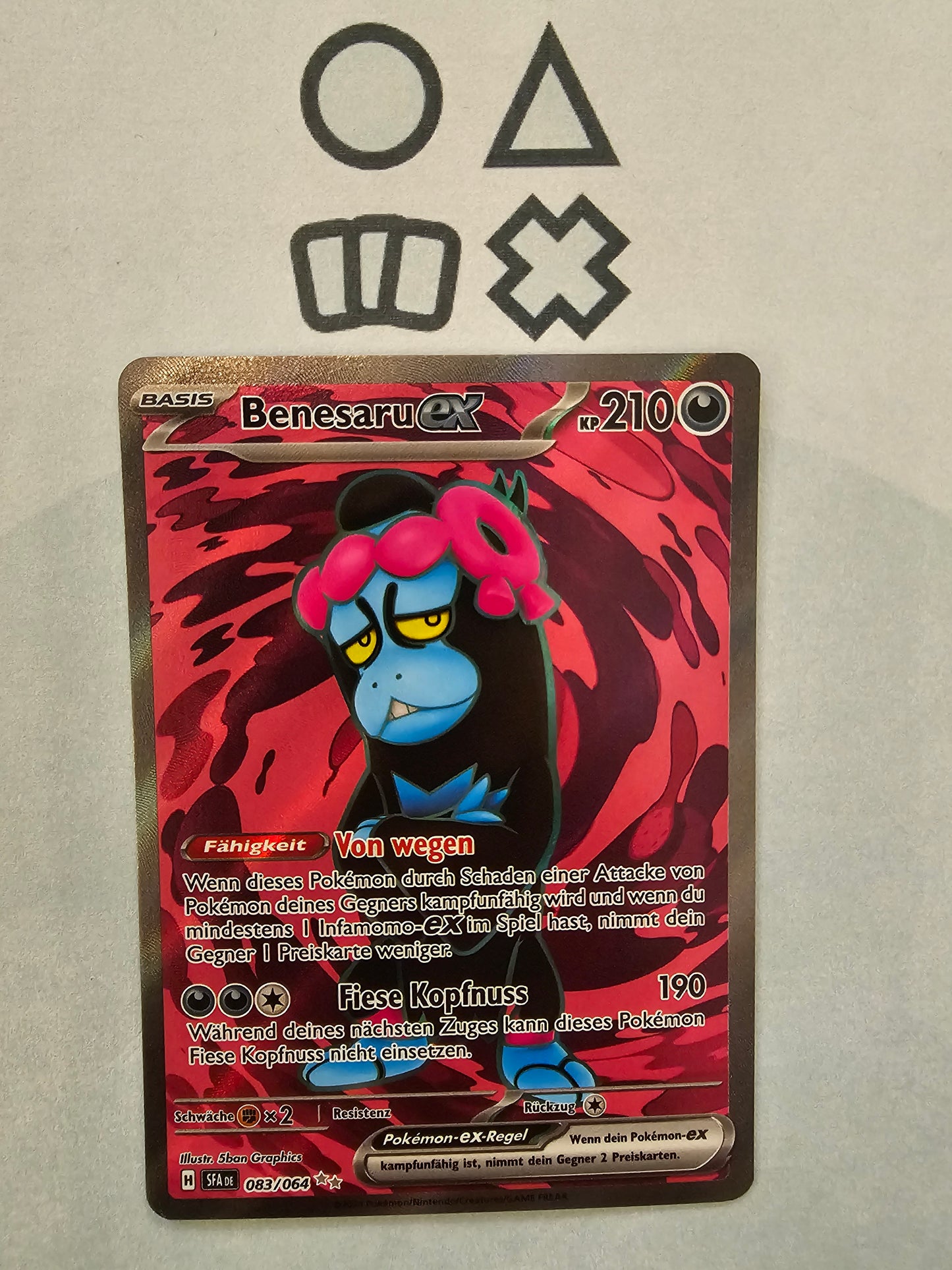 Benesaru EX - NM (SFA083 S&V Shrouded Fable)