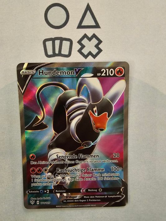 Hundemon V - NM (DAA178 SWSH Darkness Ablaze)