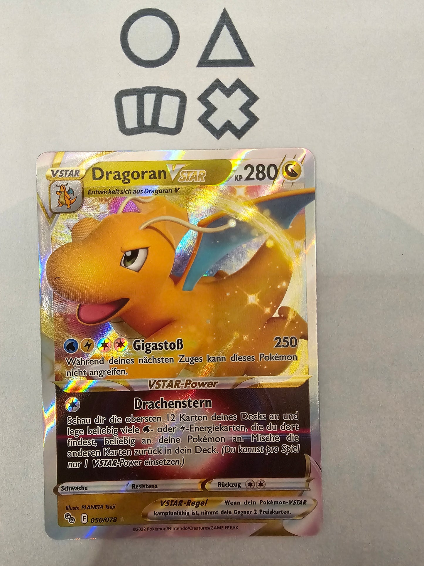 Dragoran VSTAR - NM (PGO050 SWSH Pokémon Go)