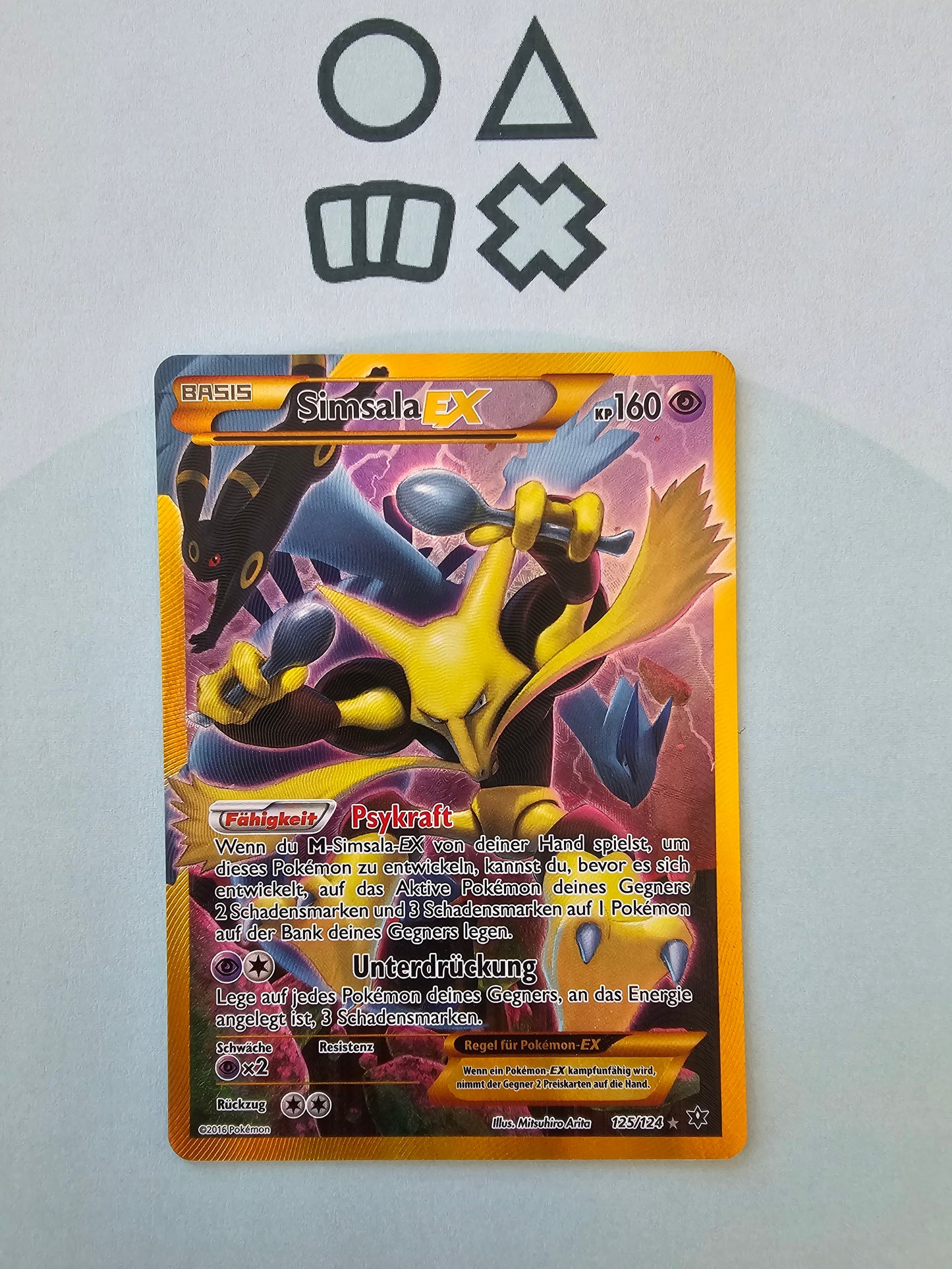 Simsala EX - EXC-NM (FCO125 XY Fates Collide)