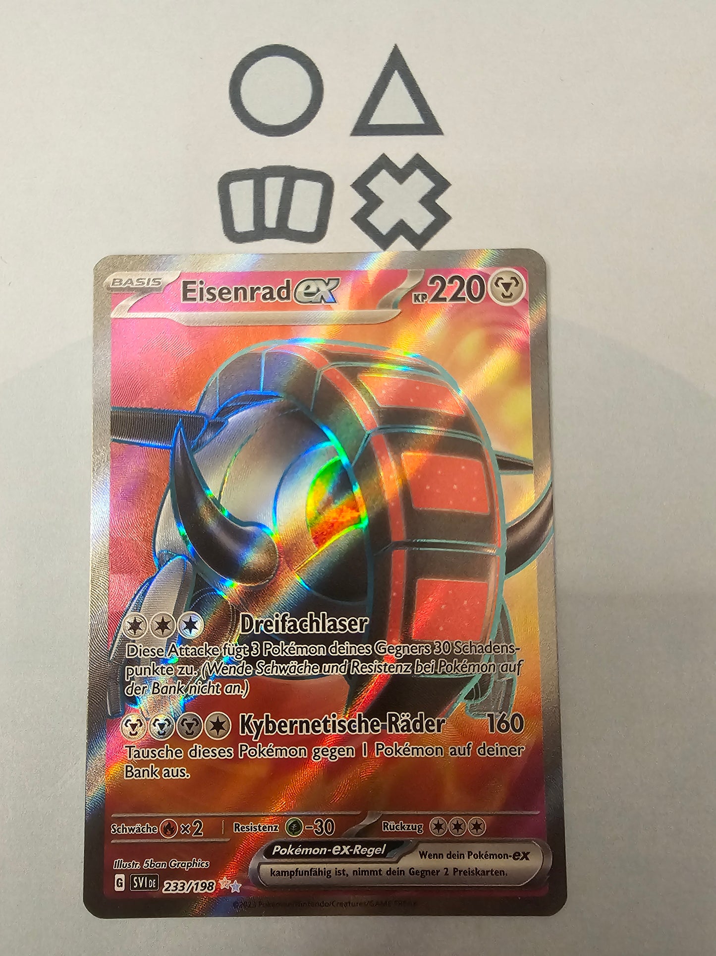 Eisenrad EX - NM (SVI233 S&V Base Set)