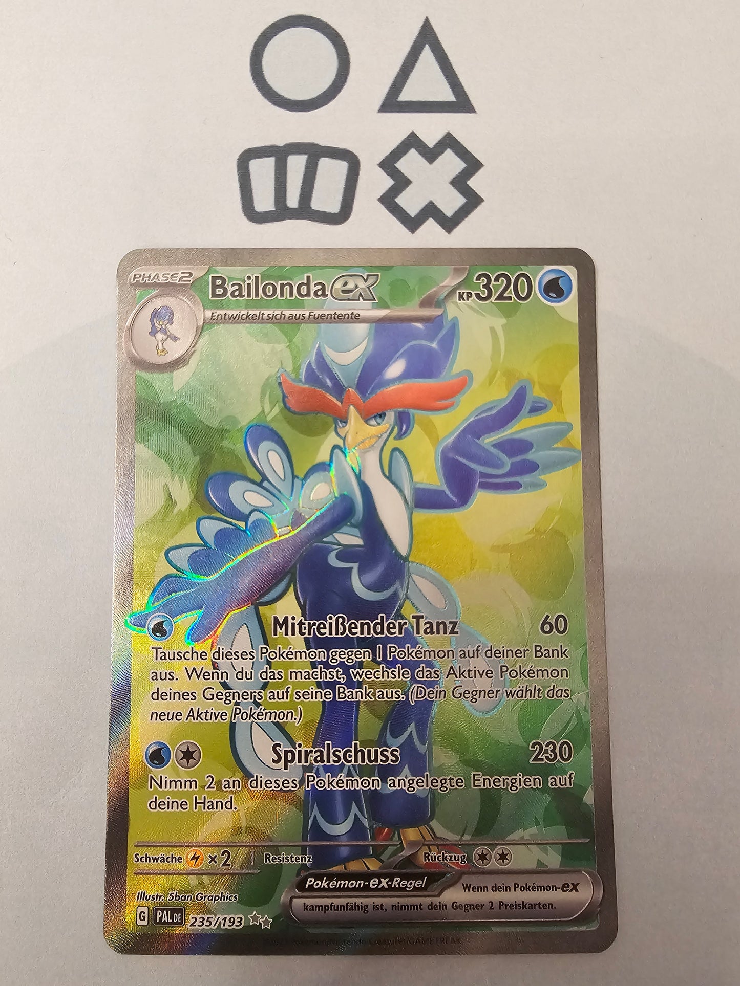 Bailonda EX - NM (PAL235 S&V Paldea Evolved)