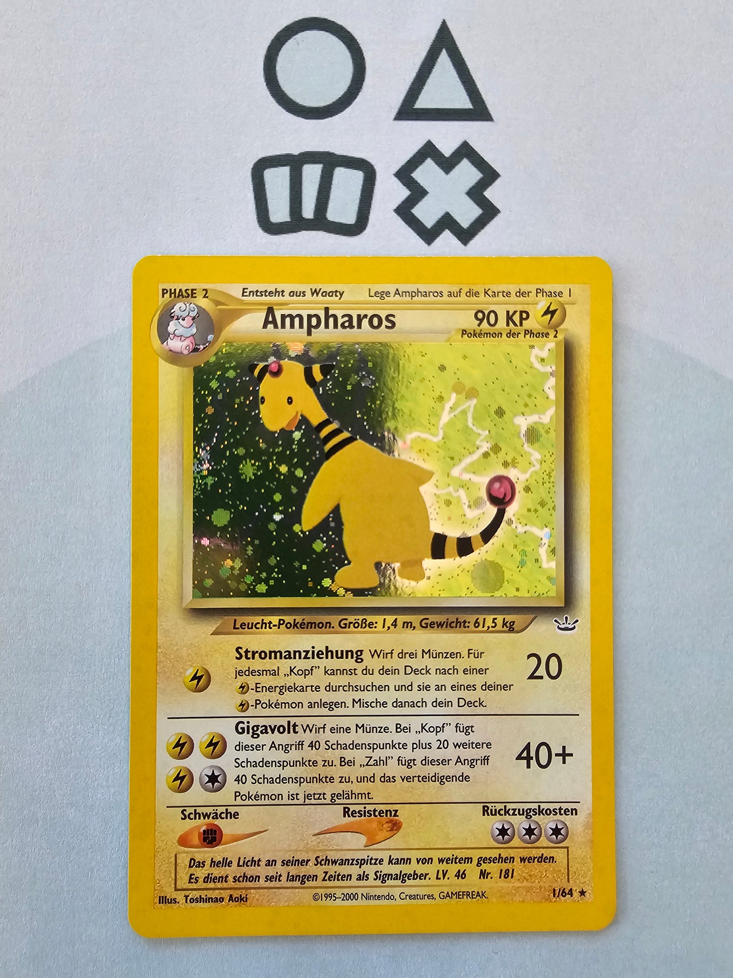 Ampharos - NM (NR1 Neo Revelation)