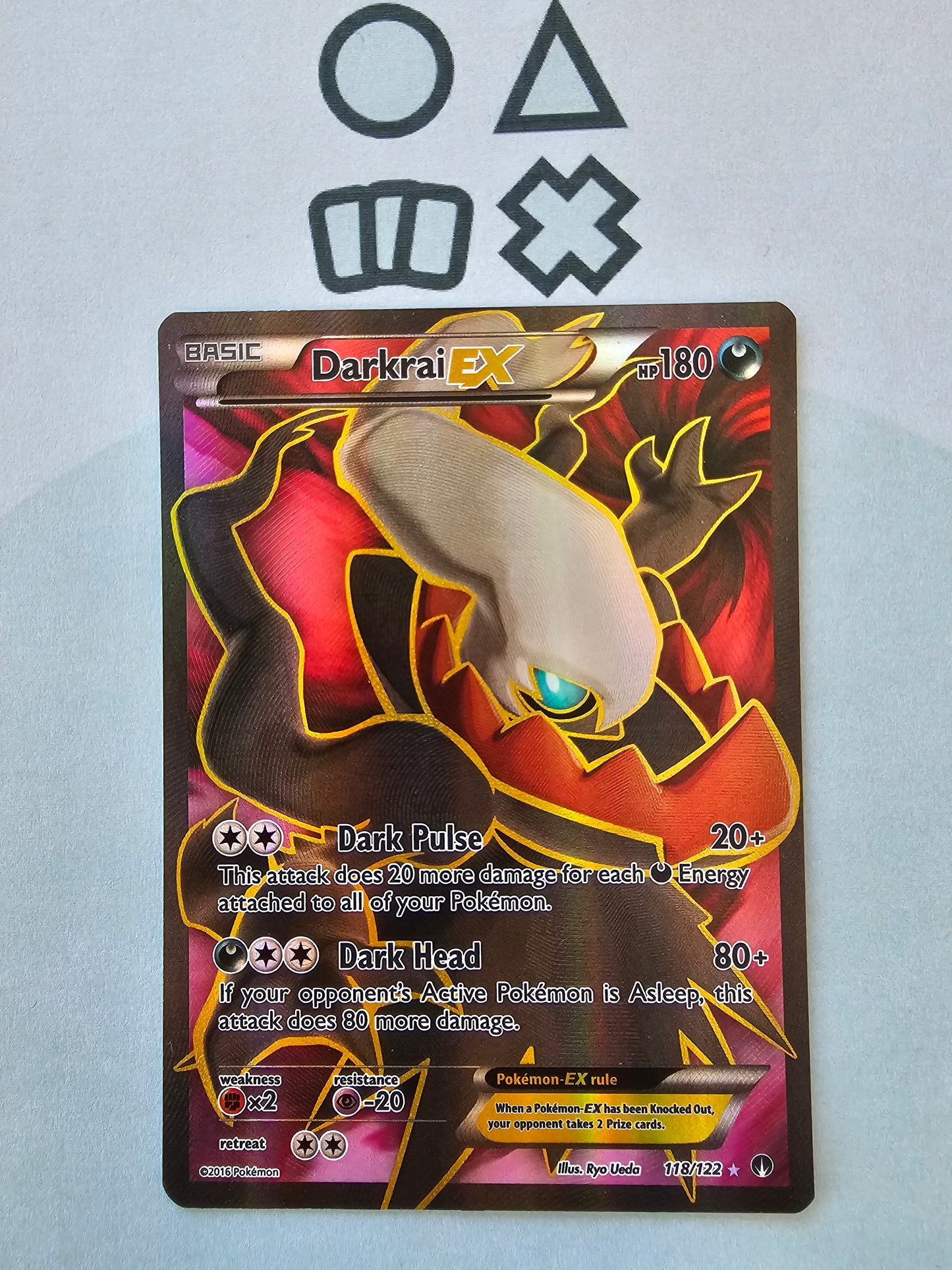 Darkrai EX - NM (BKP118 XY Breakpoint)