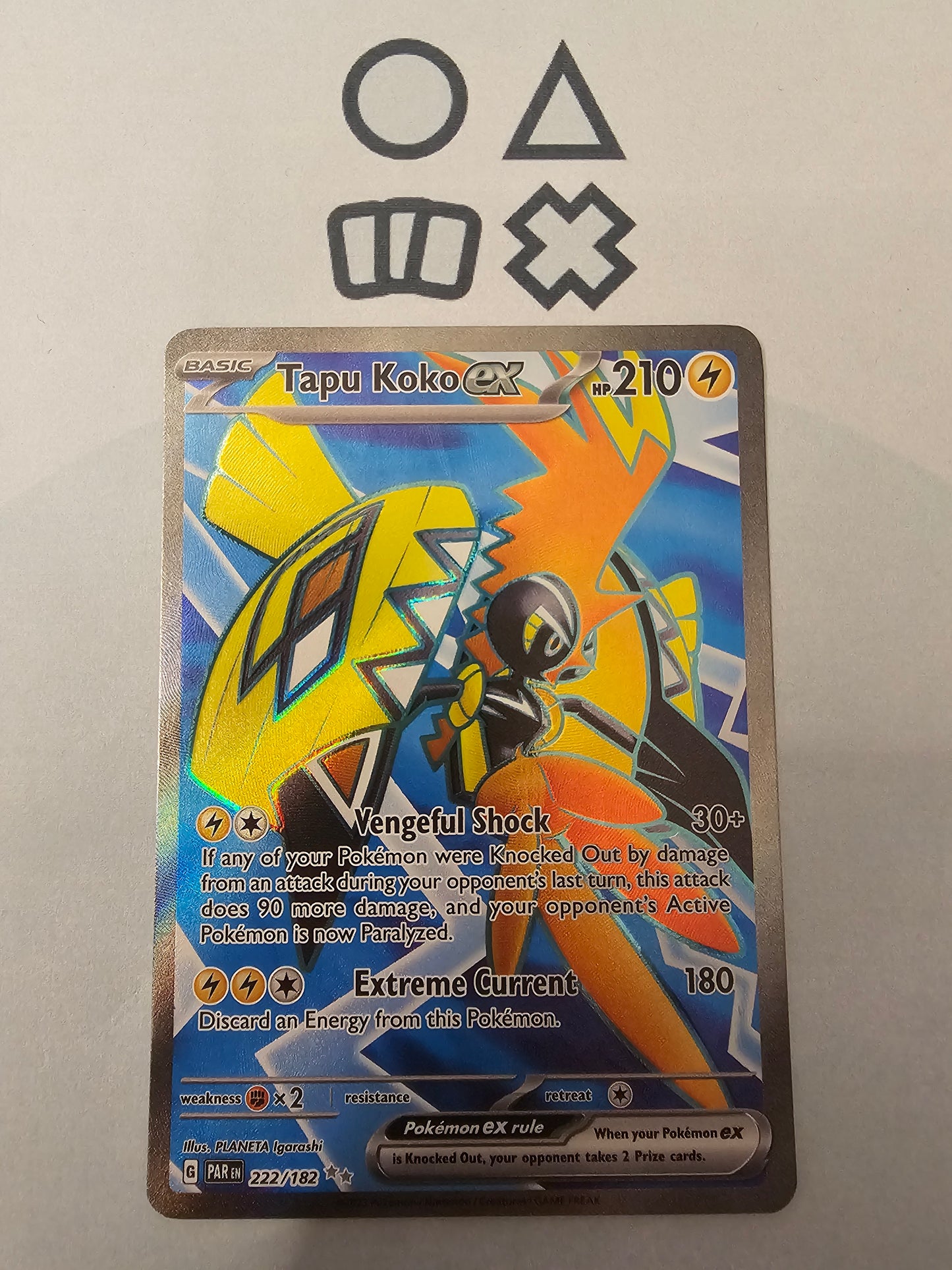 Tapu Koko EX - NM (PAR222 S&V Paradoxrift)