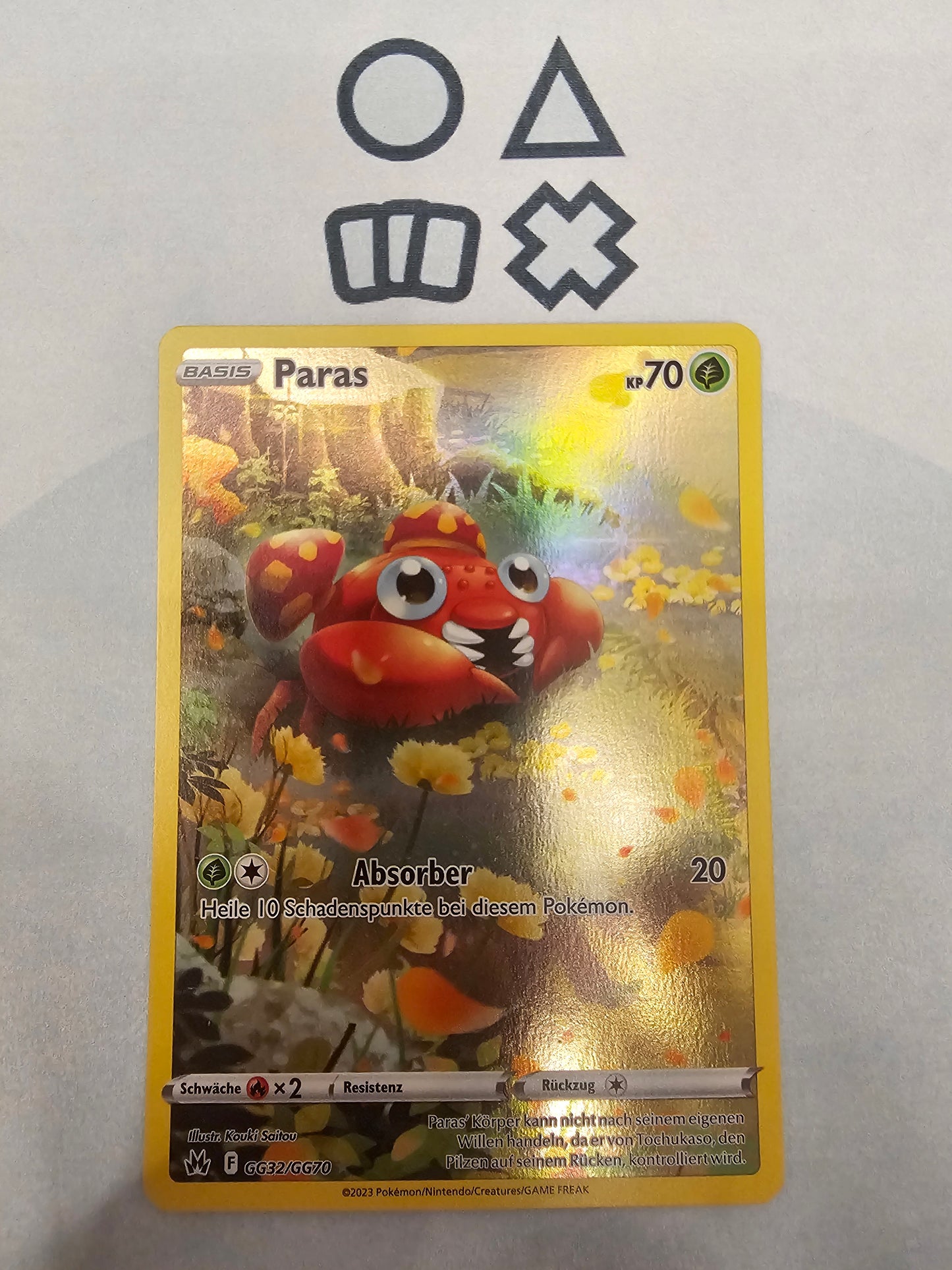 Paras - NM (CRZ GG32 SWSH Crown Zenith)