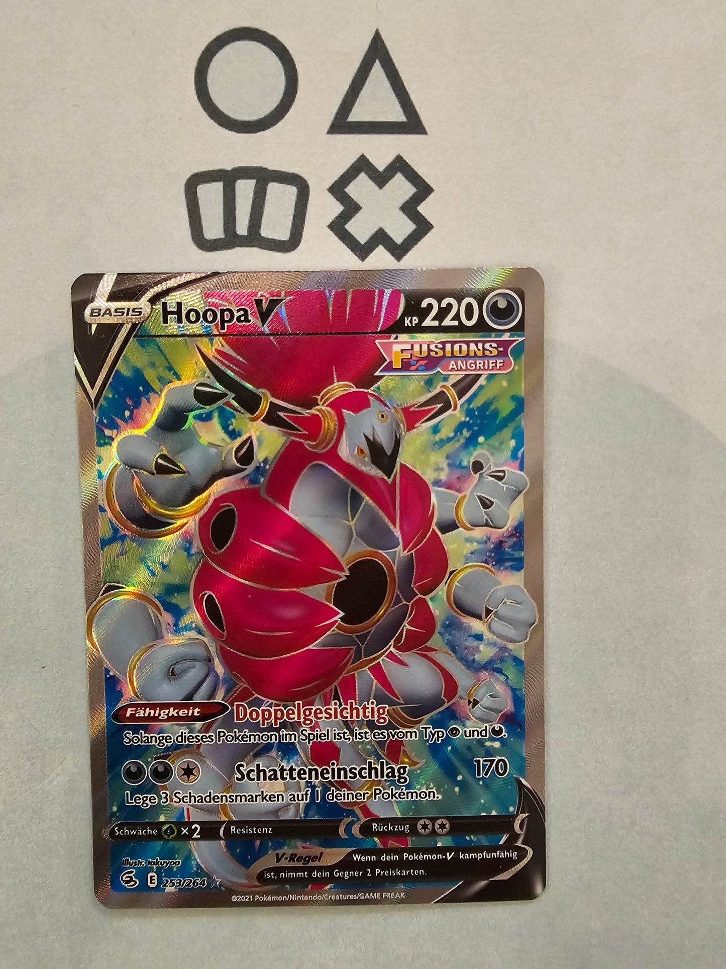 Hoopa V - NM (FST253 SWSH Fusion Strike)