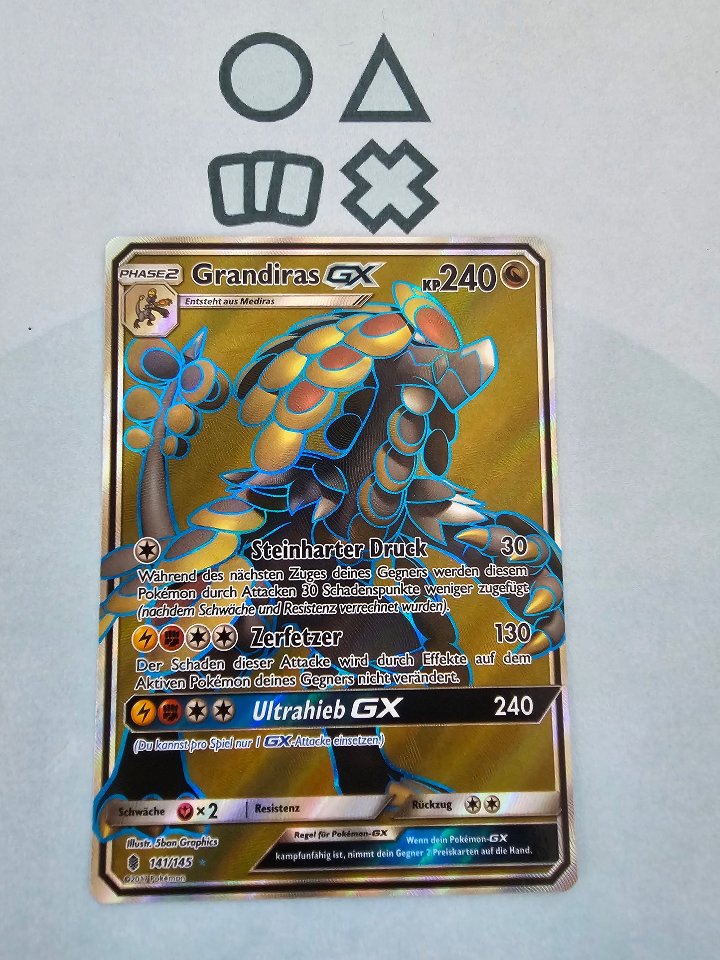 Grandiras GX - NM (GRI141 SM Guardians Rising)