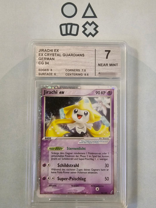 Jirachi EX - CM-Grading 7 (CG94 EX Crystal Guardians)