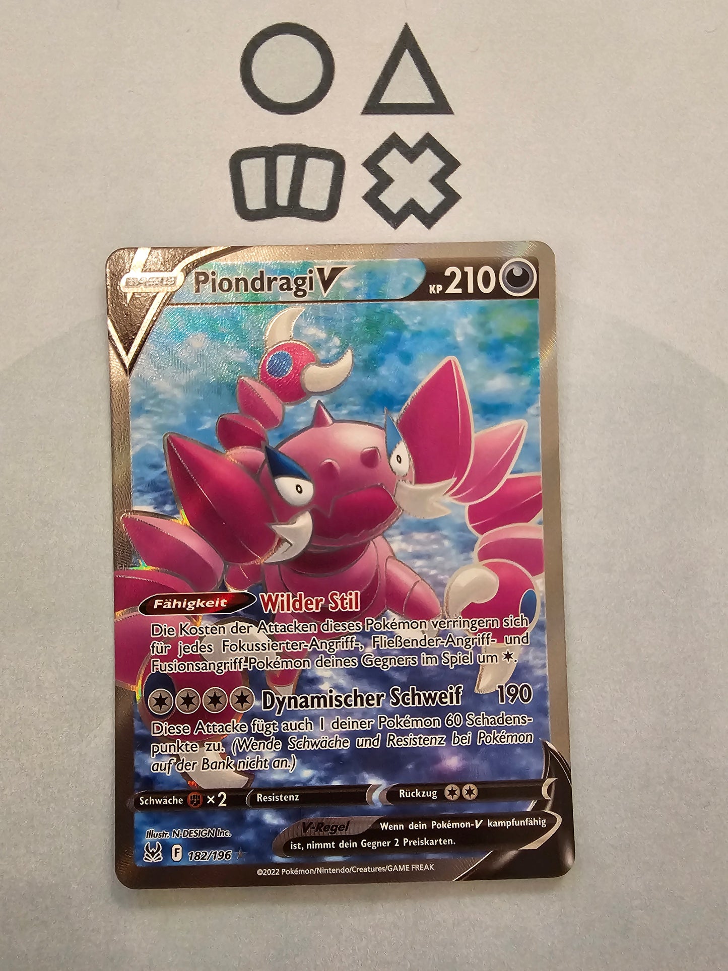 Piondragi V - NM (LOR182 SWSH Lost Origin)