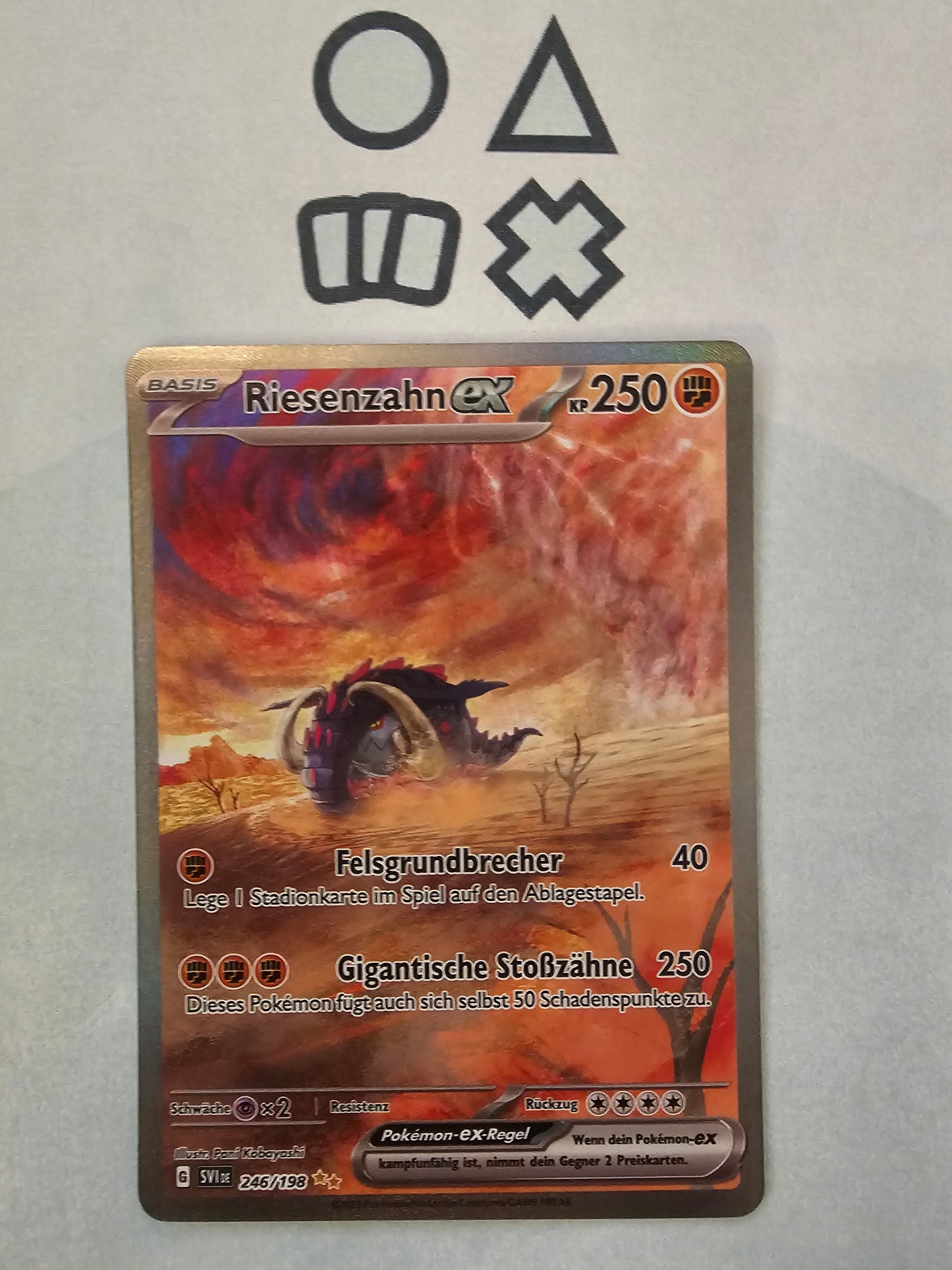 Riesenzahn EX - NM (SVI246 S&V Base Set)