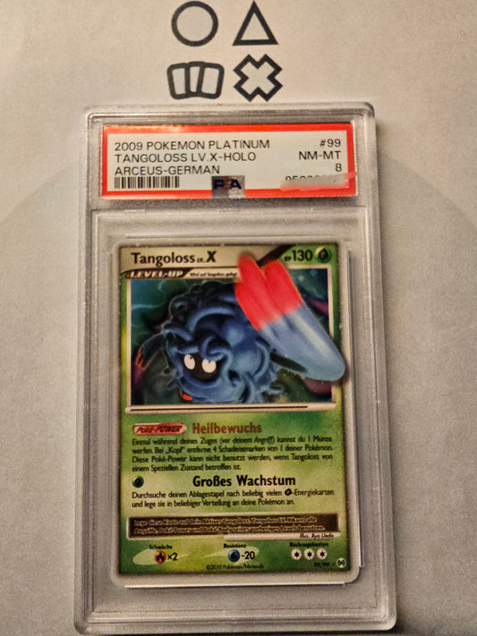 Tangoloss LV.X - PSA 8 (AR99 Platinum Arceus)