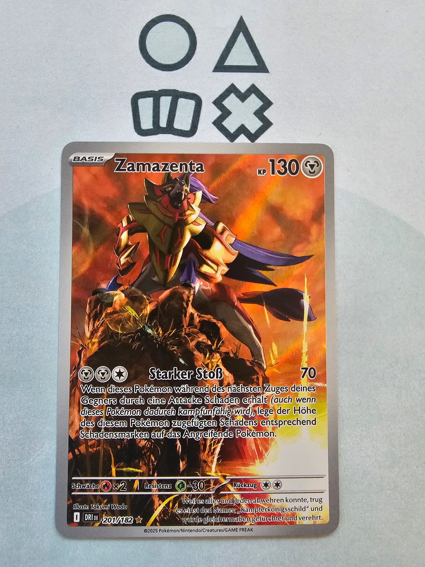 Zamazenta - NM (DRI201 S&V Destined Rivals)