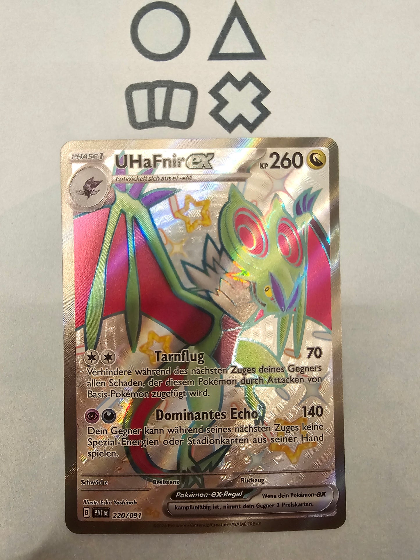 UHaFnir EX - NM (PAF220 S&V Paldean Fates)