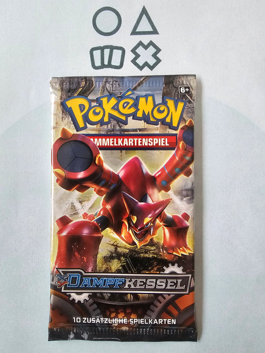 Pokémon XY Dampfkessel Booster - deutsch