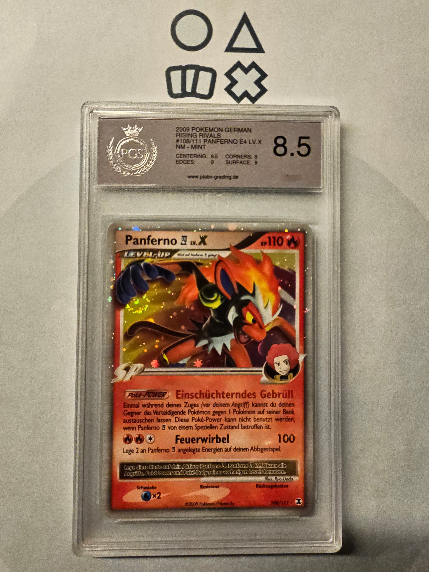 Panferno LV.X - PGS 8.5 (RR108 Platinum Rising Rivals)