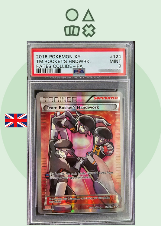 Team Rocket's Handiwork - PSA 9 (FCO124 XY Fates Collide)