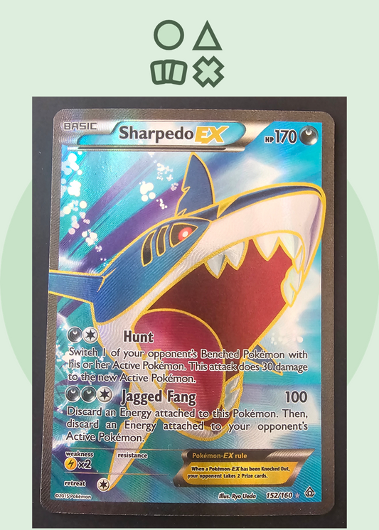 Sharpedo EX - NM (PRC152 XY Primal Clash)