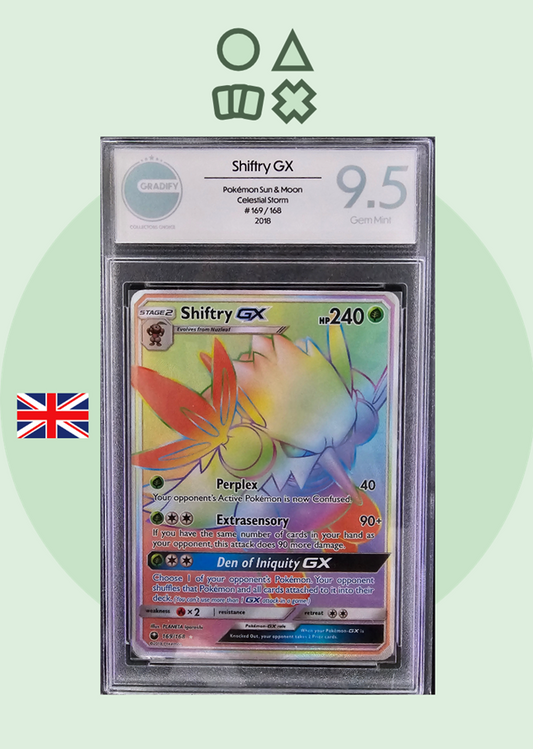 Shiftry GX - Gradify 9.5 (CES169 S&M Celestial Storm)