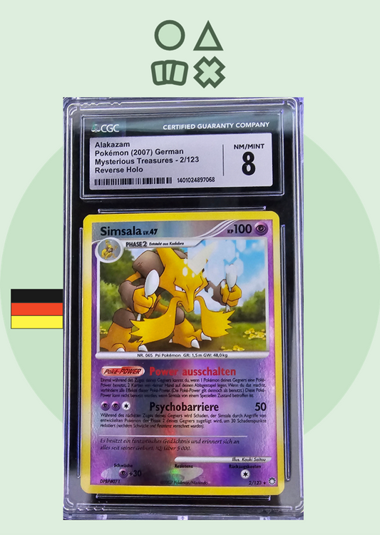 Simsala Lv.47 - CGC 8 (MT2 D&P Mysterious Treasures)