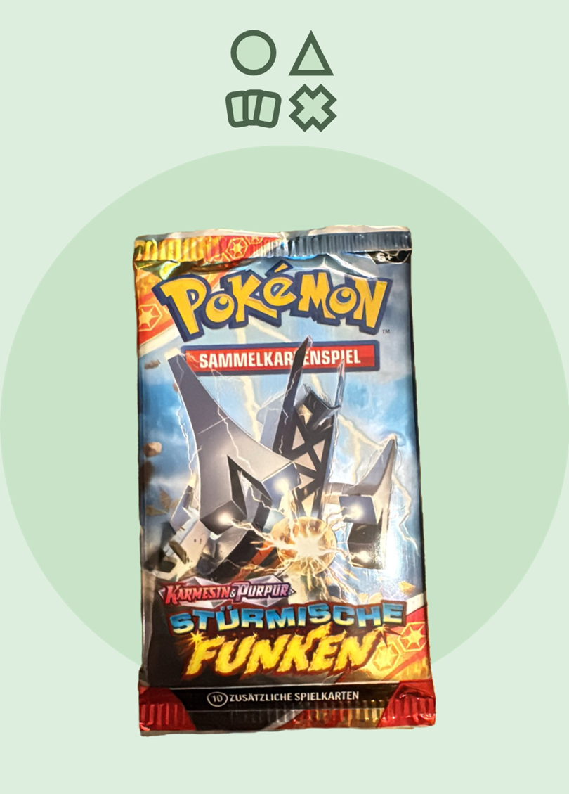 Pokémon Karmesin & Purpur Stürmische Funken Booster - deutsch