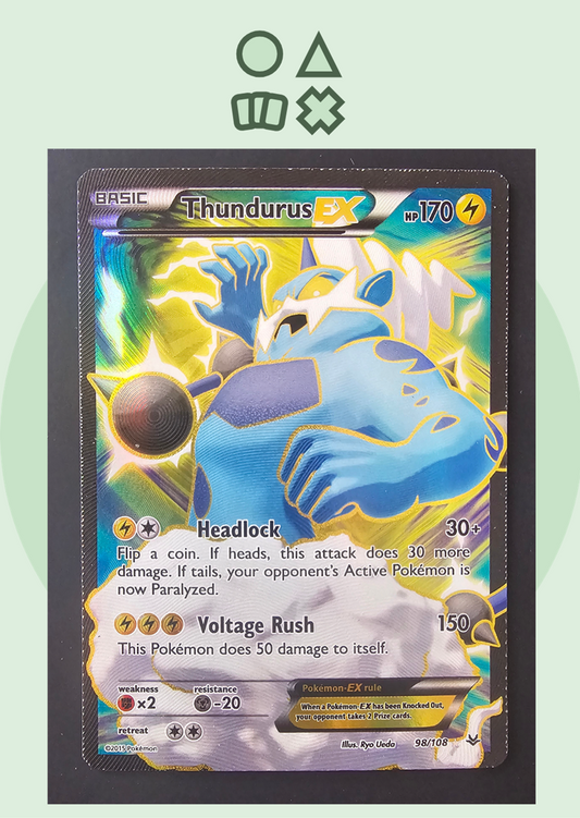 Thundurus EX - EXC (ROS98 XY Roaring Skies)