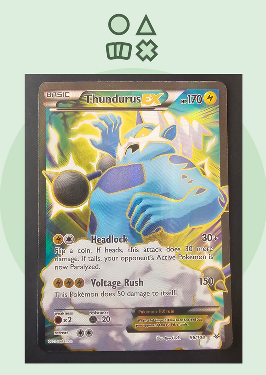 Thundurus EX - EXC (ROS98 XY Roaring Skies)