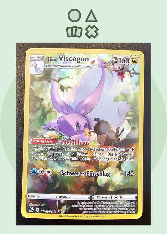 Hisui-Viscogon - NM (CRZ GG21 Sword & Shield Crown Zenith)