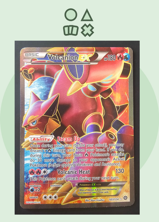 Volcanion EX - NM (STS107 XY Steam Siege)