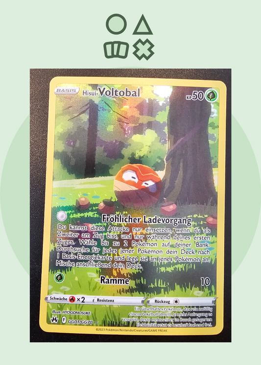 Hisui-Voltobal - NM (CRZ GG01 Sword & Shield Crown Zenith)