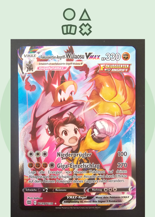 Fokussierter-Angriff-Wulaosu VMAX - NM (BRS TG19 SWSH Brilliant Stars)