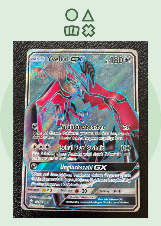 Yveltal GX - NM (FLI124 SM Forbidden Light)