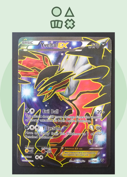 Yveltal EX - NM (XY144 XY Base)